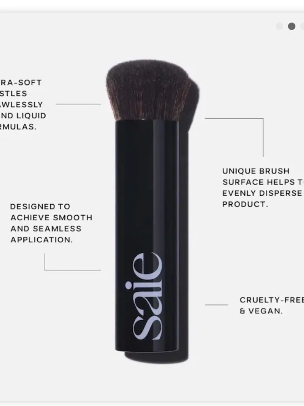 Saie Complexion brush.